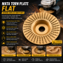 Mata Gerinda Torn Plate flat (Lokal)
