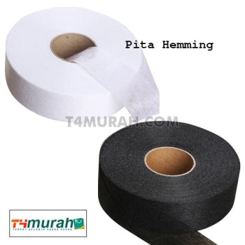 Mengeelim  Kelim - Hemming Cloth - Black (42m/roll)