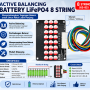 Active Balancing Battery LifePO4 8 String