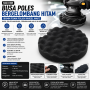 Busa Poles Tipe Wafe/Gelombang - Hitam - 7