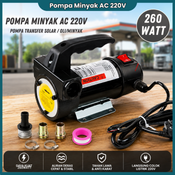 Mesin Pompa Minyak/Oli - 260 Watt (Hemat Listrik 220V)