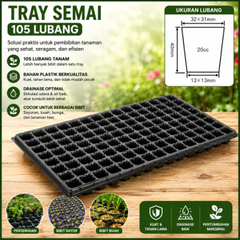 Seedling Pot 105 Holes - 100G