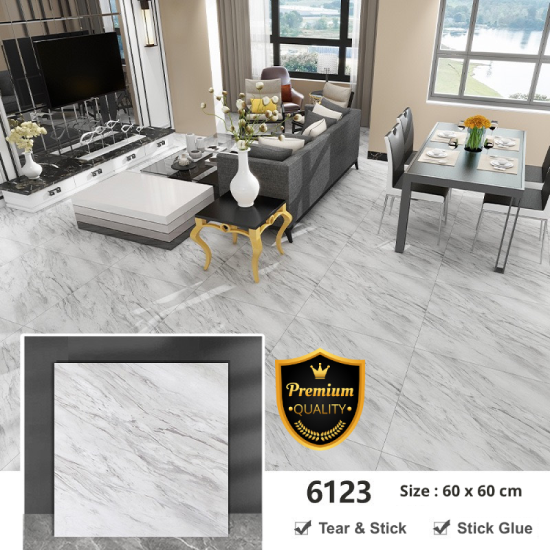 PVC Vynil Lantai 60*60cm (Keramik Granit) No.6123