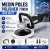 Mesin Poles 180mm Hitam