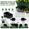 Konektor Aliran Udara Pot Taman Vertikal 2 Lubang