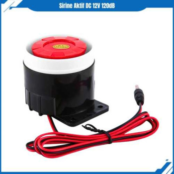 Small Wired Sirene Red