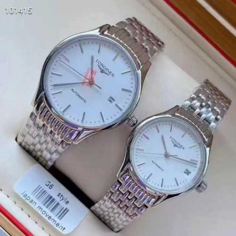 Clone Watch - LONGINES - White/silver