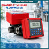 Meteran Roda Gigi Oval Kuantitatif 220V