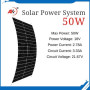 Flexible Solar Panels - 18V 50Watt