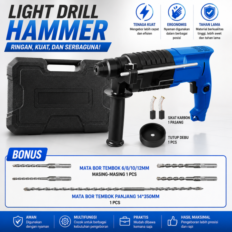 Light Drill Hammer