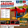 Mesin Perontok Jagung Otomatis Listrik 2200W dengan Saklar ON/OFF