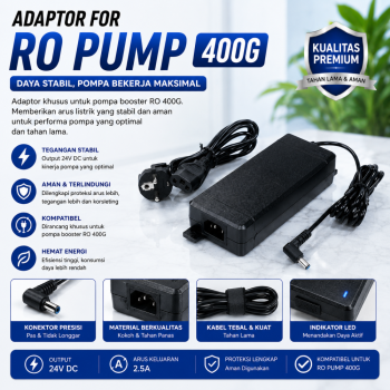 Adaptor untuk Pompa RO 400G