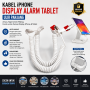 Kabel iPhone/iPad - Alarm Display Etalase - Ulir Panjang