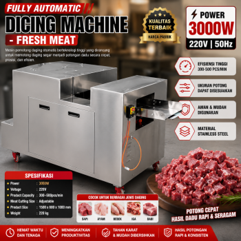 Mesin Pemotong Daging Dadu Otomatis - Tipe 2