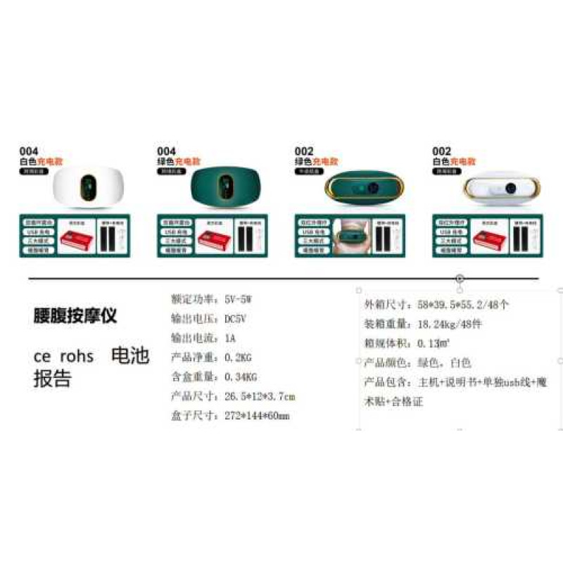 Waist and abdominal massager