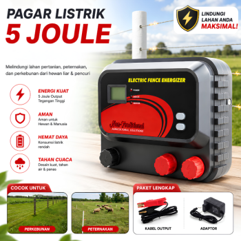 Pemancar Arus Pagar Listrik Rumah/Property - TH-MARS 5 Joule