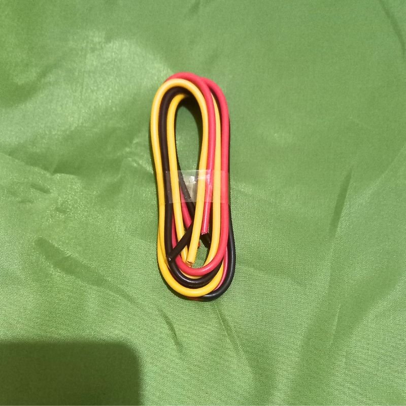 Black/Red/Yellow Cable - 50cm