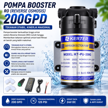 Pompa RO 200G (Hanya Pompa)