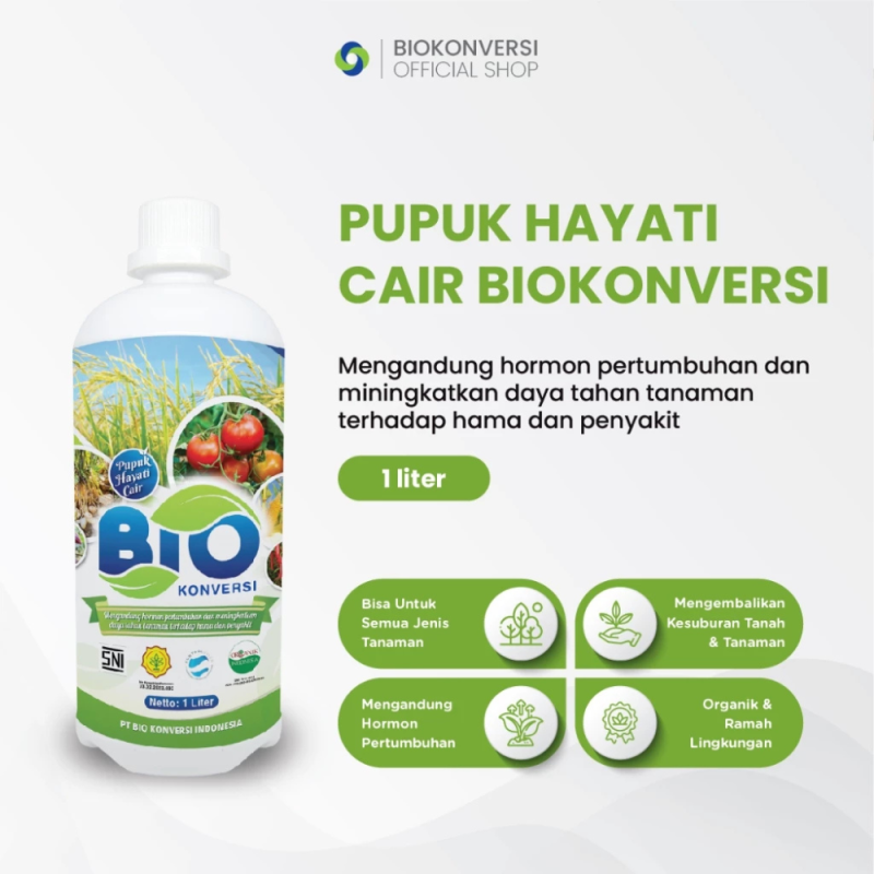 Pupuk Cair Biokonversi 1 Liter