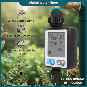 Digital Water Timer - Pengatur Waktu Penyiraman