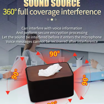 Anti Recording Jammer Max 6m (Tissue Box)