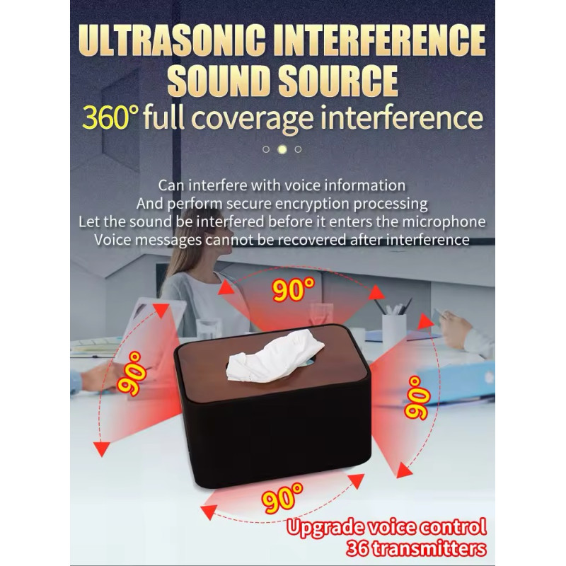 Anti Recording Jammer Max 6m (Tissue Box) Anti Recording Jammer Max 6m (Tissue Box)