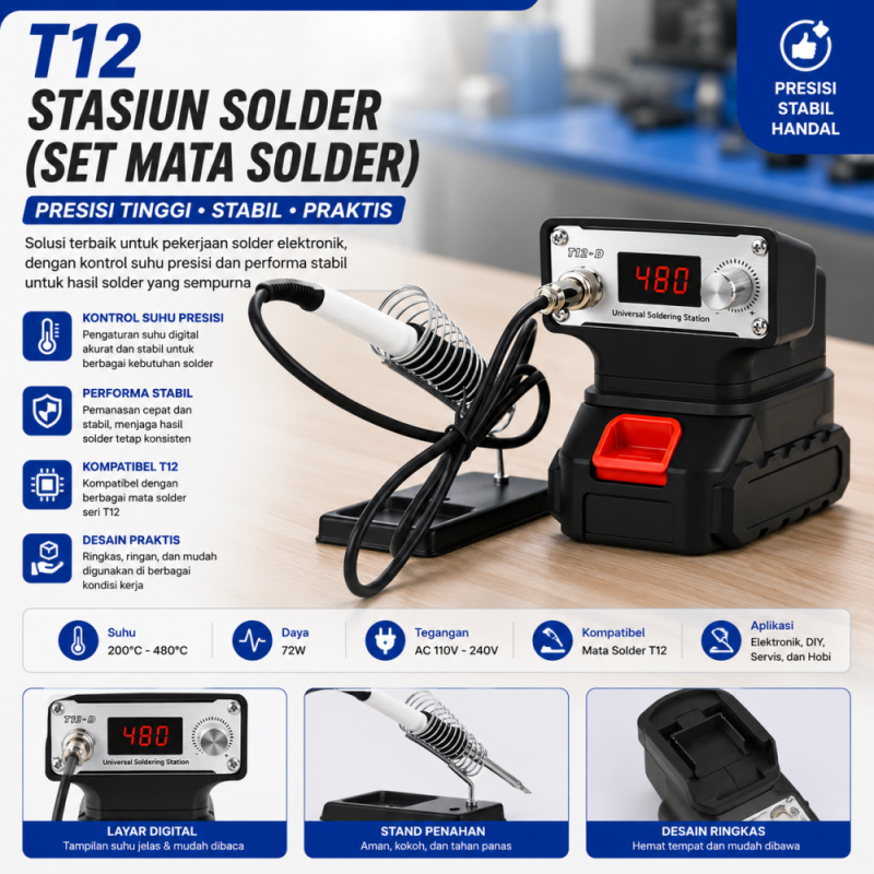 T12 Soldering Station Iron