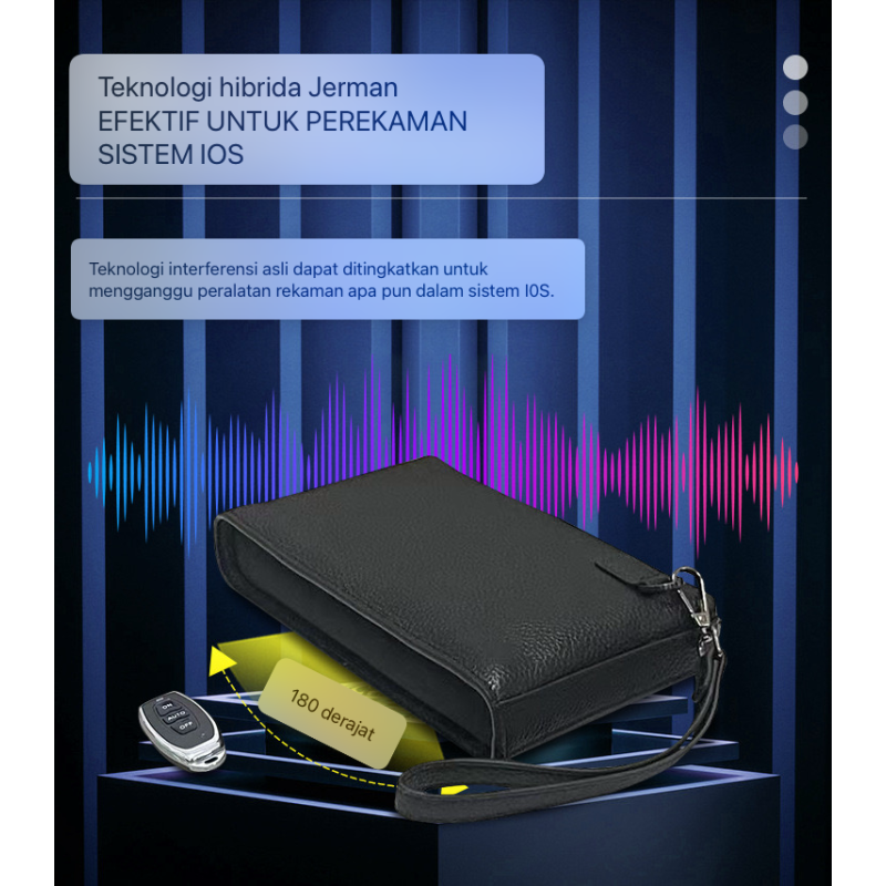 Anti Recording Jammer 180° Max 3m (Hand Bag) Anti Recording Jammer 180° Max 3m (Hand Bag)