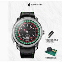 Watch - Lucky Harvey- Silver- European Roulette