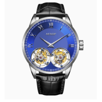 Watch - Aesop- Silver- wdouble wheel tourbillon