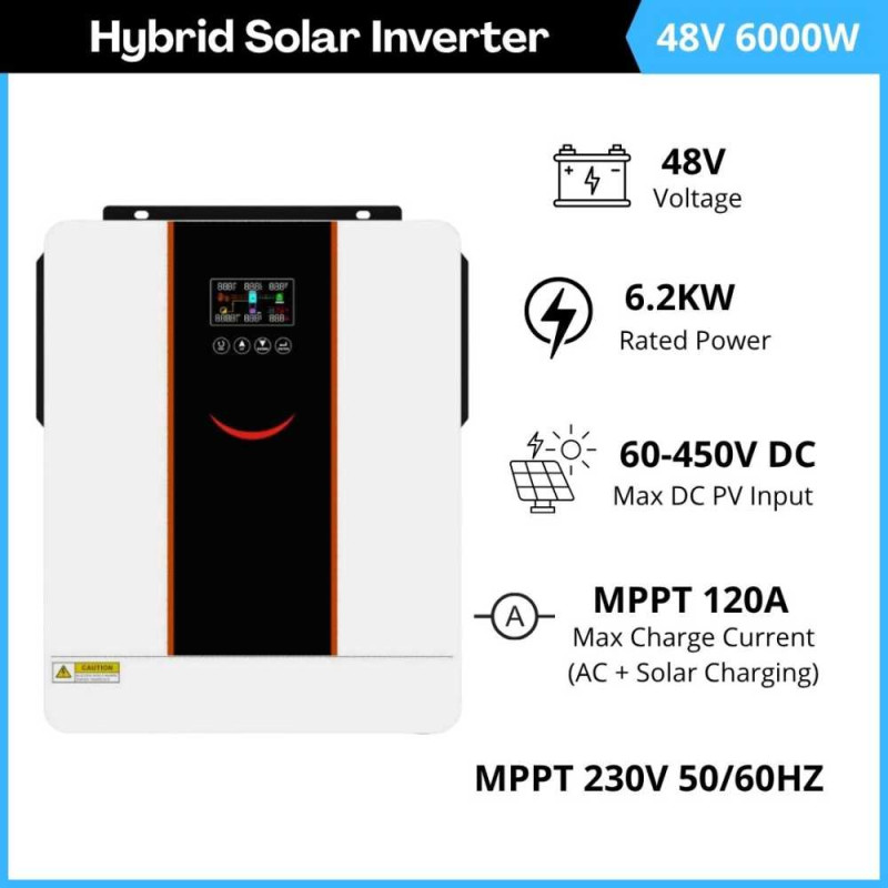 Solar Hybrid Inverter SY-6.2KW