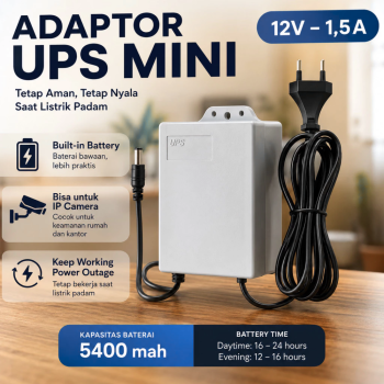 ADAPTOR UPS 12V