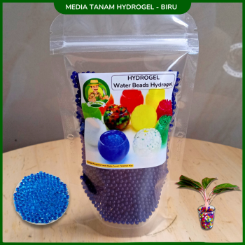 Hydrogel Bola Crystal Air Jel - Gel Beads Biru