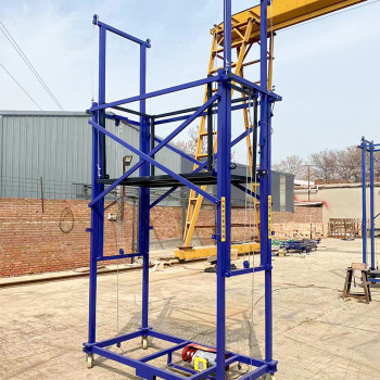 Electric scaffolding mobile lift - Skafolding 8M 500kg Electric scaffolding mobile lift - Skafolding 8M 500kg