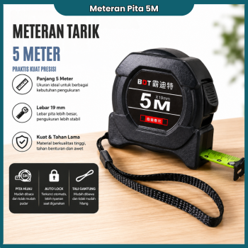 Alat Ukur - Meteran 5 Meter