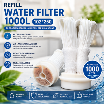 Filter Air Isi Ulang 1000L 102*250