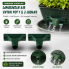 Konektor Aliran Air Vertcal Garden Pot 1 Lubang dan 3 lubang
