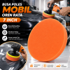 Busa Poles Tipe Flat/Datar Oranye - 7  Inch