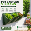 Vertical Garden - Pot Taman Vertikal - 3 Lubang Besar