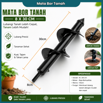 Auger Drill Bit 8*30cm