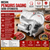Mesin Pengiris Daging Semi Otomatis | Alat Pengiris Daging Stainless Steel 220 mm