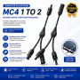 Konektor MC4 1 to 2 Cabang (Set Male-Female) Solar Panel