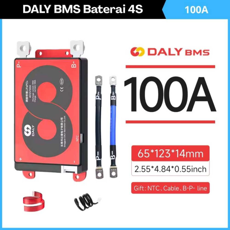 Daily BMS Baterai 4S 100A