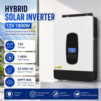 Inverter Hybrid - Solar Panel DC12V - SP-220 - 1800W