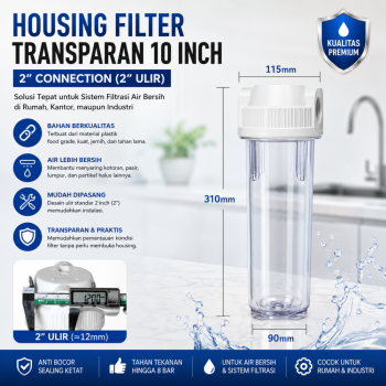 Housing - Casing Filter Air - PET Material 10 Inch