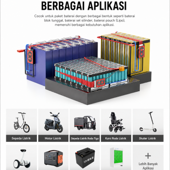 BMS Daly 4S 12V 20A Baterai LifePO4