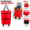 Tas Kantong Belanja - MERAH