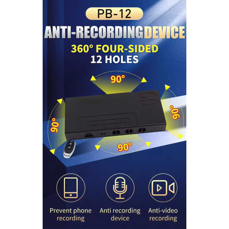 Anti Recording Jammer Max 3m (Portable) Anti Recording Jammer Max 3m (Portable)