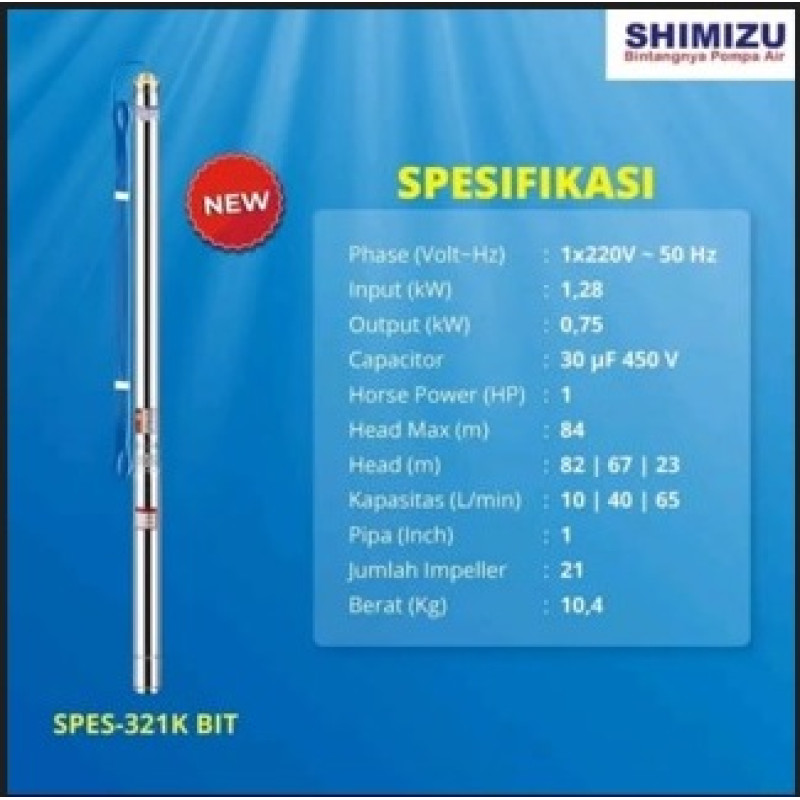 Shimizu Spes 321K Bit