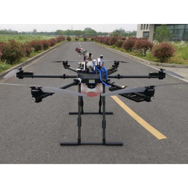 120KG Oil-to-electric Six-rotor UAV